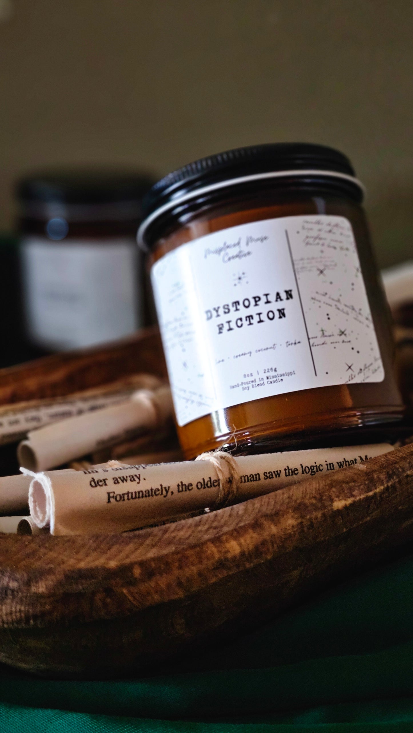 Dystopian Fiction Soy Candle