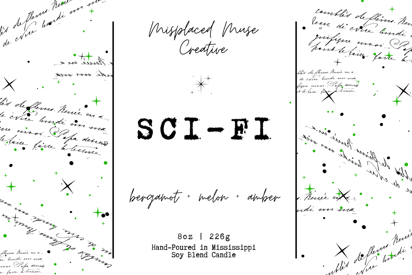 Sci-Fi Soy Candle