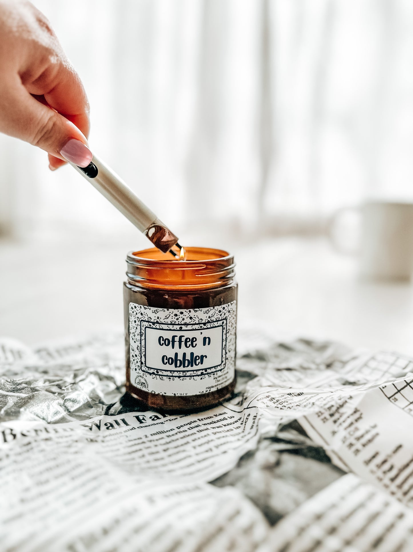 Coffee 'n Cobbler Soy Candle