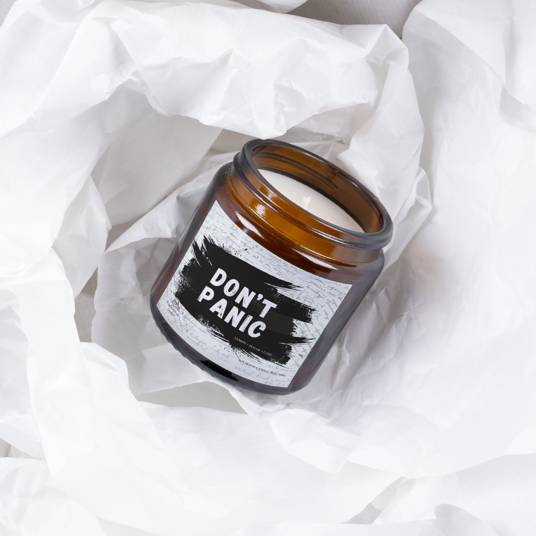 Don't Panic Soy Candle