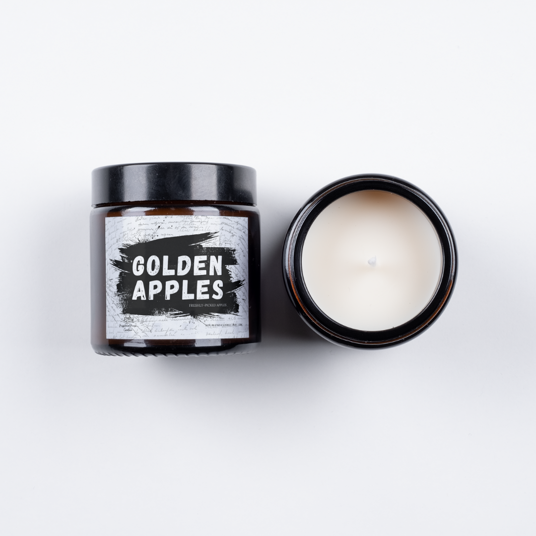 Golden Apples Soy Candle