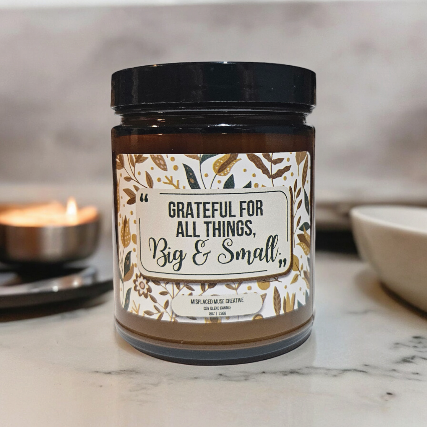 Grateful for All Things Candle