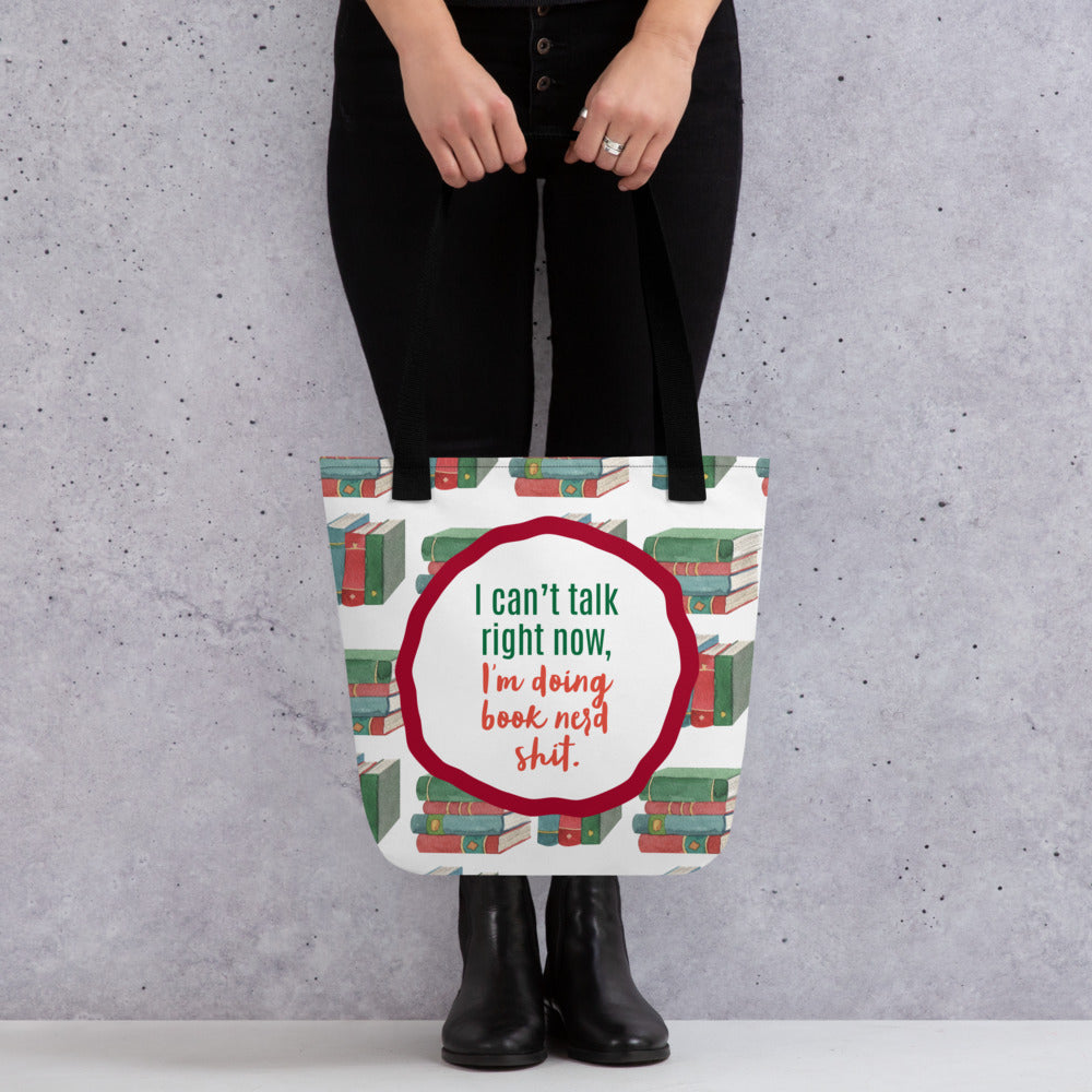 Book Nerd Sh*t Tote Bag