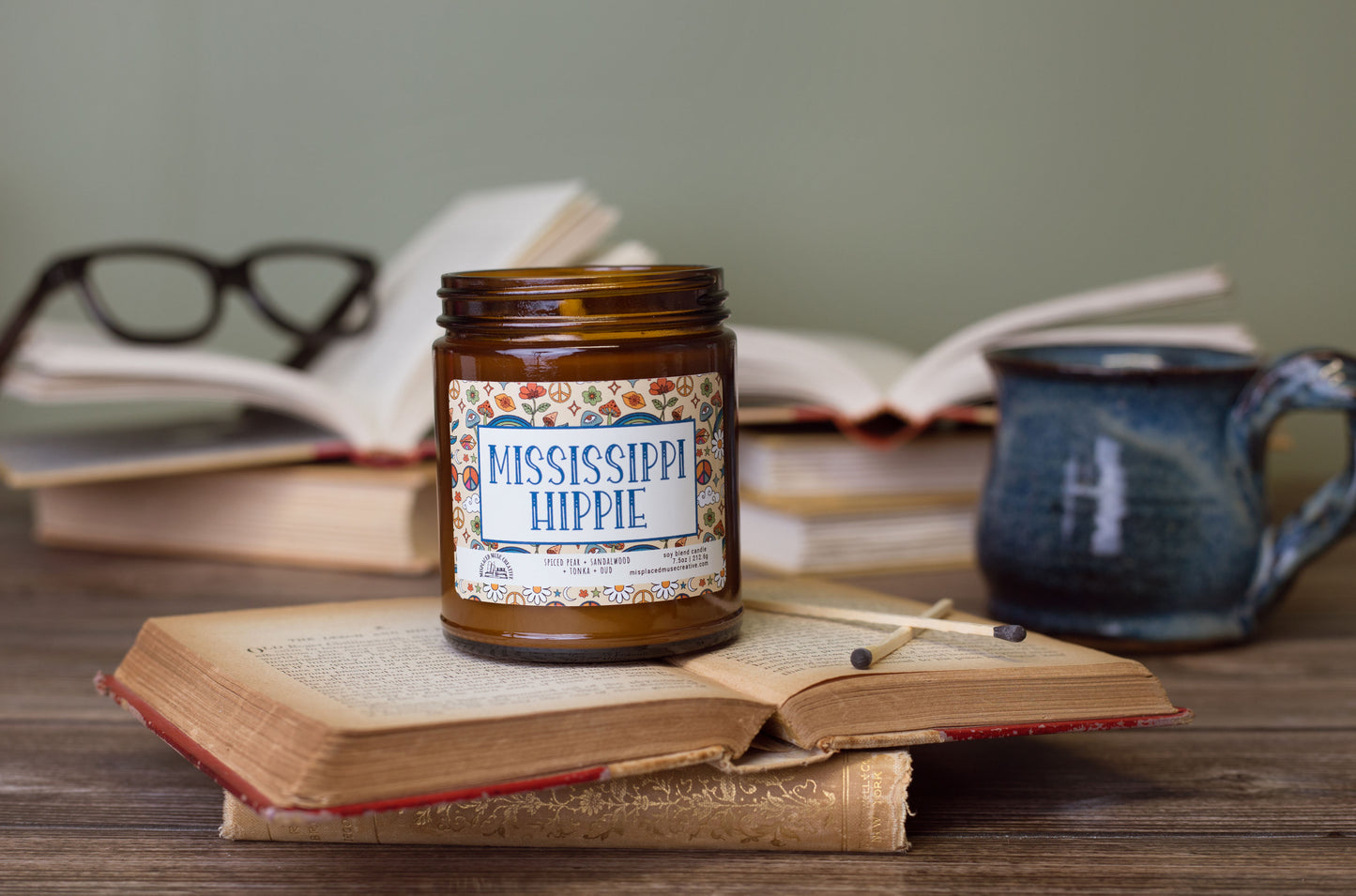 Mississippi Hippie Soy Candle