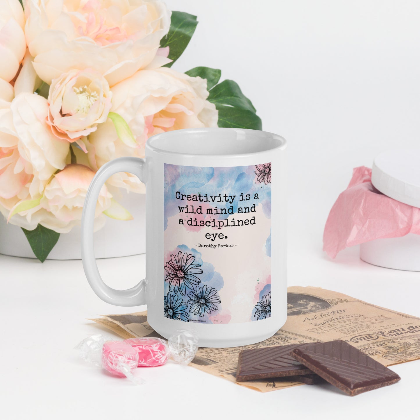 Creativity is a Wild Mind Mug