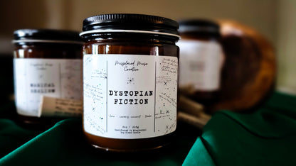 Dystopian Fiction Candle