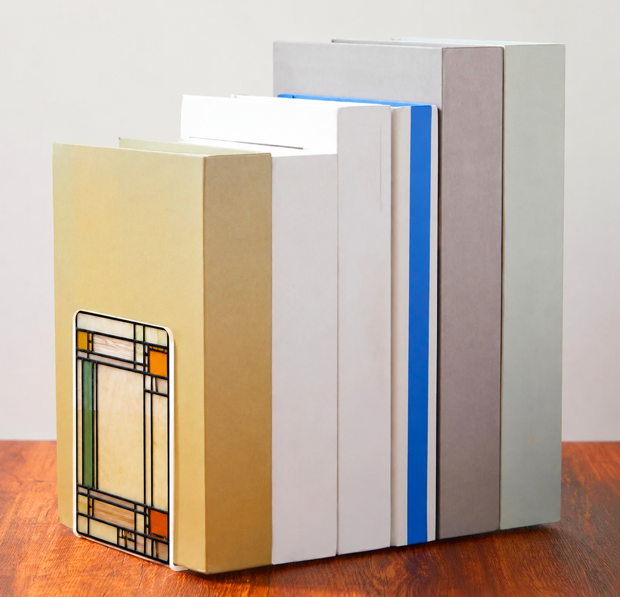 Faux Stained Glass Book Ends - 8/13/26
