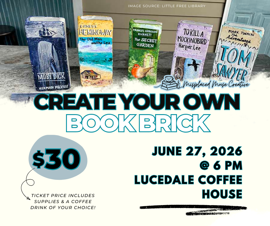 Book Bricks Painting Party