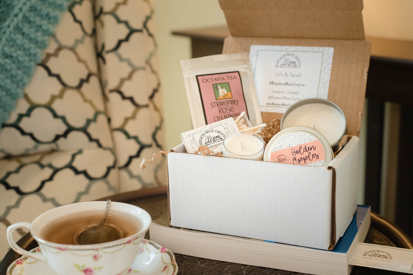 Sip & Scent [4oz candle + beverage]