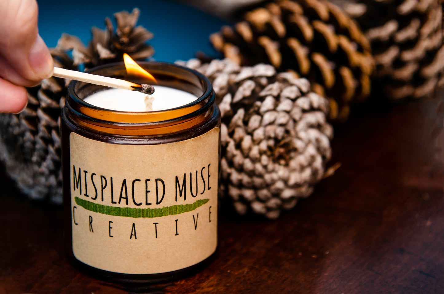 Sip & Scent [4oz candle + beverage]