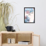 Load image into Gallery viewer, Creativity is a Wild Mind Framed Wall Art
